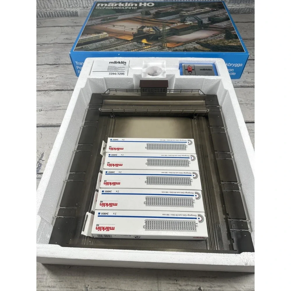 Märklin HO 7294 Transfer Table Schiebebühne New Open Box
